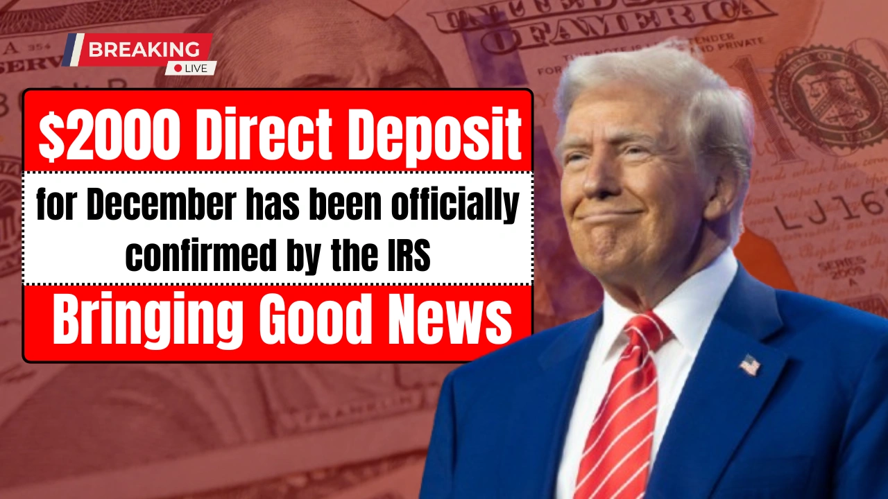 $2000 Direct Deposit for December