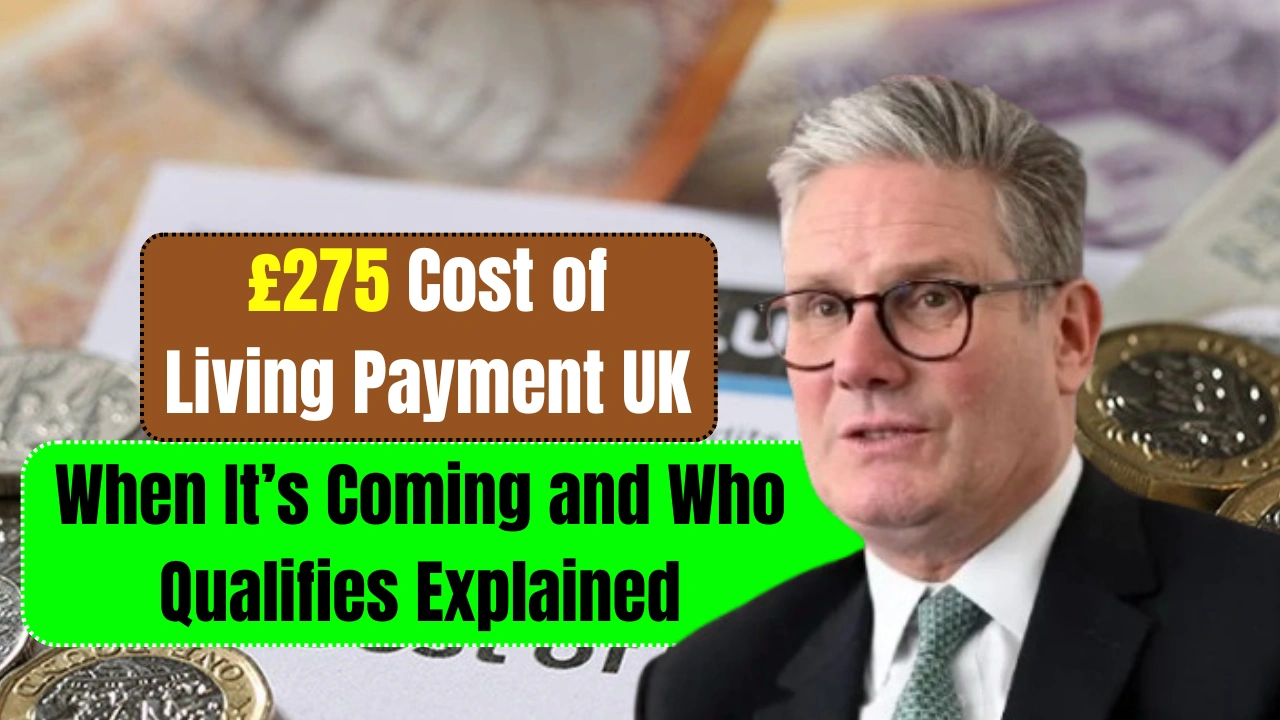 £275 Cost of Living Payment UK