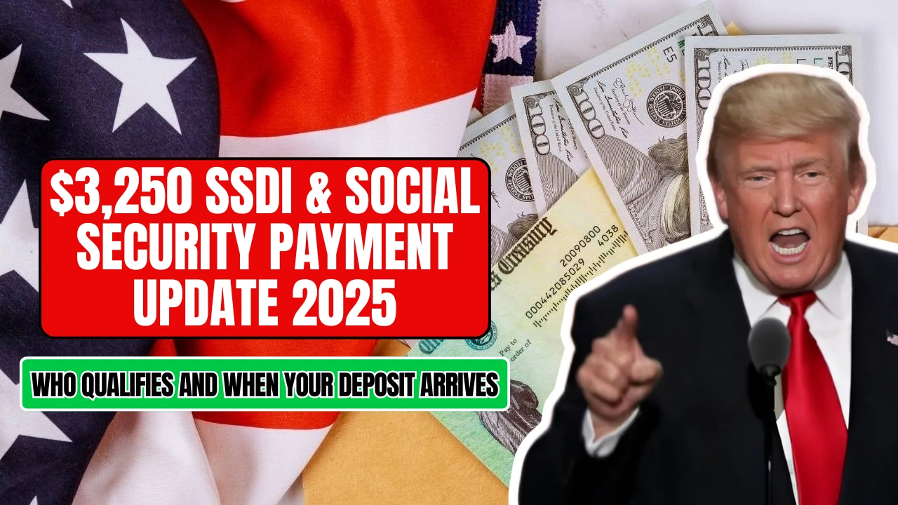 $3,250 SSDI & Social Security Payment Update 2025