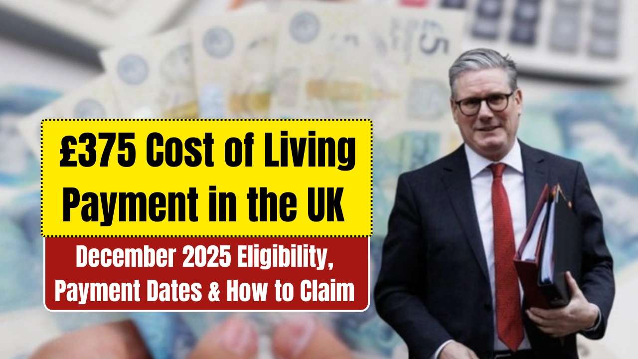 £375 Cost of Living Payment in the UK