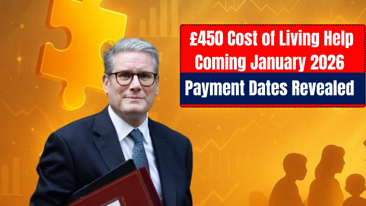 £450 Cost of Living Help Coming January 2026