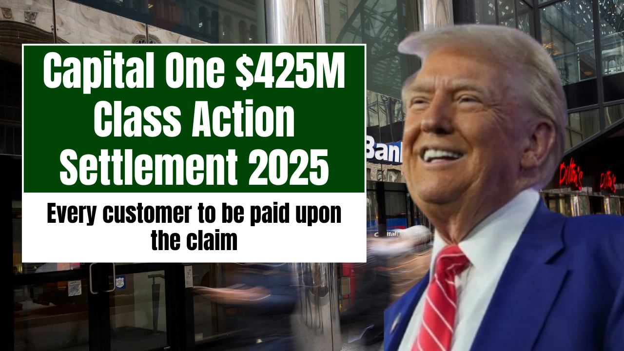 Capital One $425M Class Action Settlement 2025