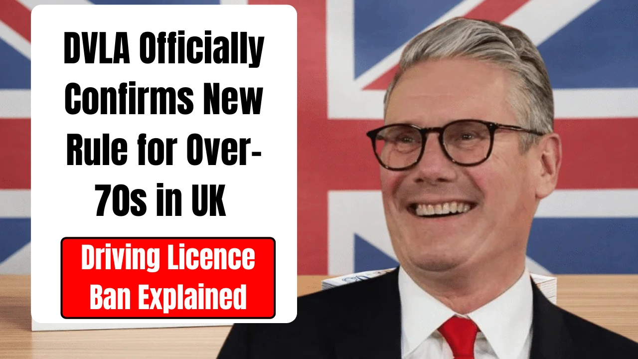 DVLA Officially Confirms New Rule for Over-70s in UK