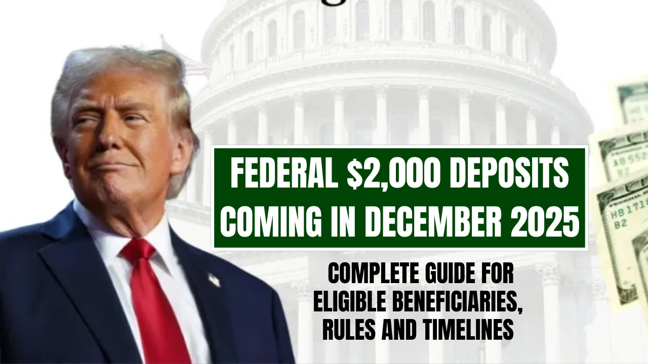 Federal $2,000 Deposits Coming in December 2025