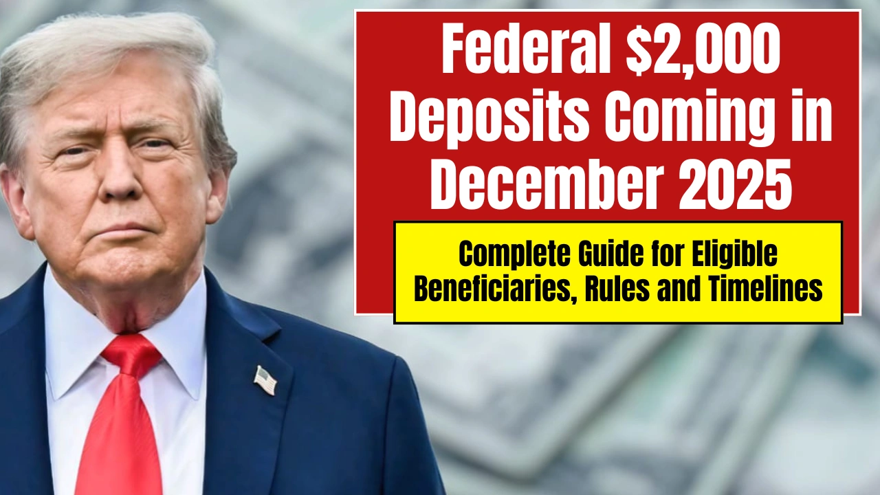 Federal $2,000 Deposits Coming in December 2025