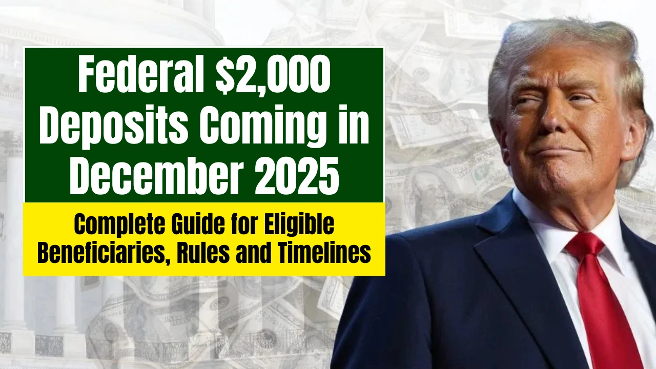 Federal $2,000 Deposits Coming in December 2025