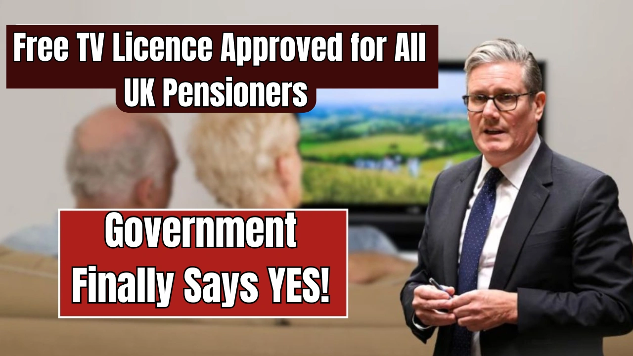 Free TV Licence Approved for All UK Pensioners