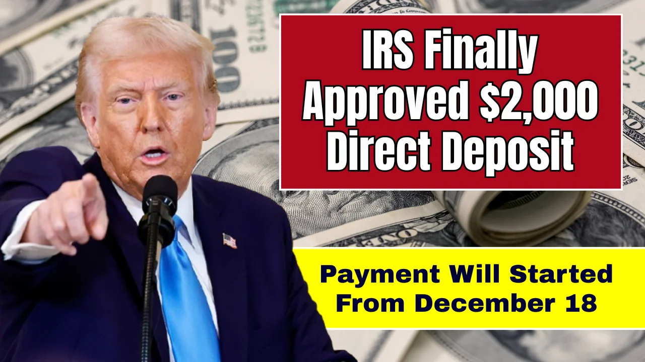 IRS $2,000 Direct Deposit
