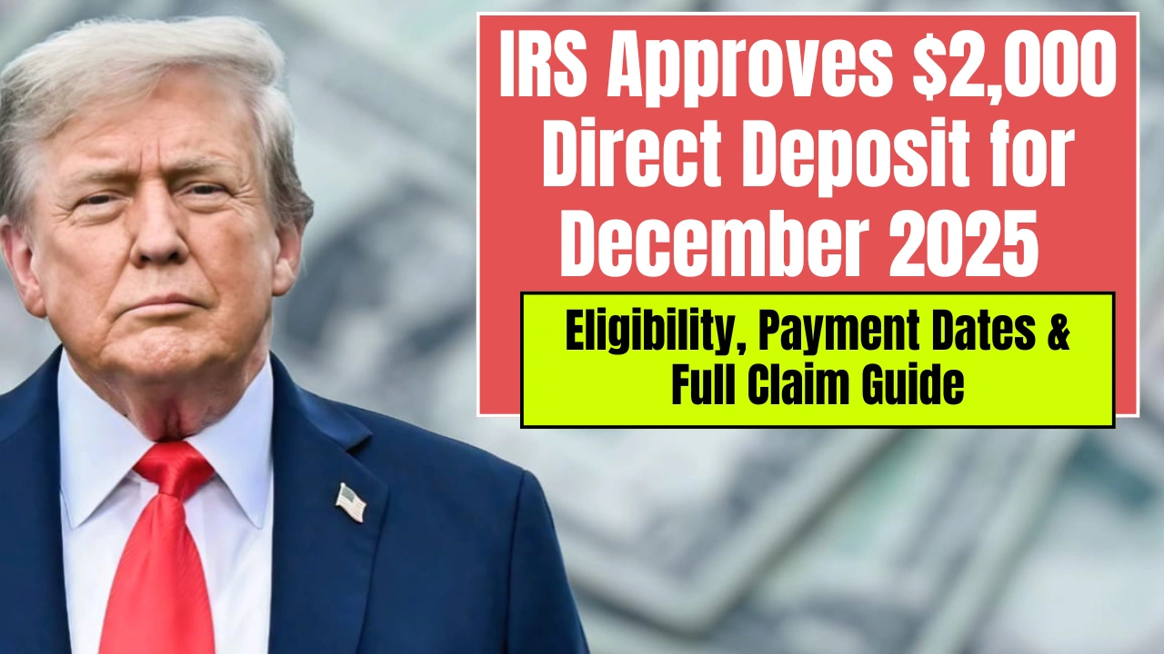 IRS Approves $2,000 Direct Deposit for December 2025