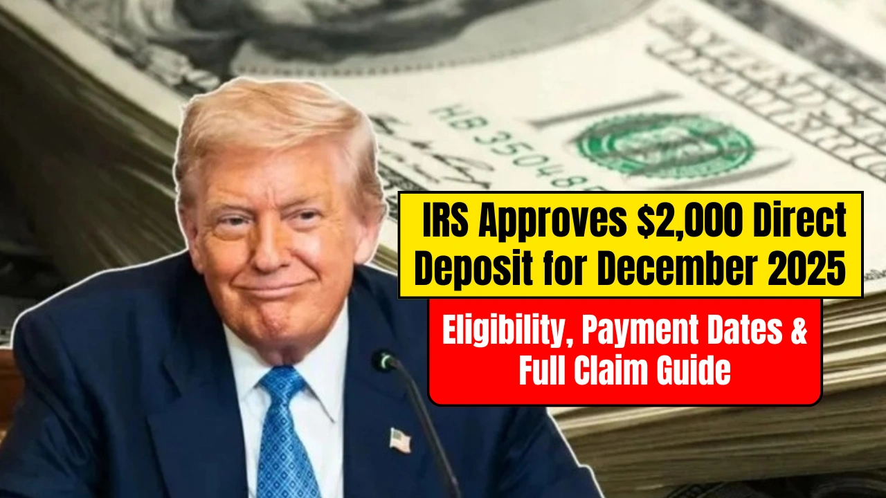 IRS Approves $2,000 Direct Deposit for December 2025