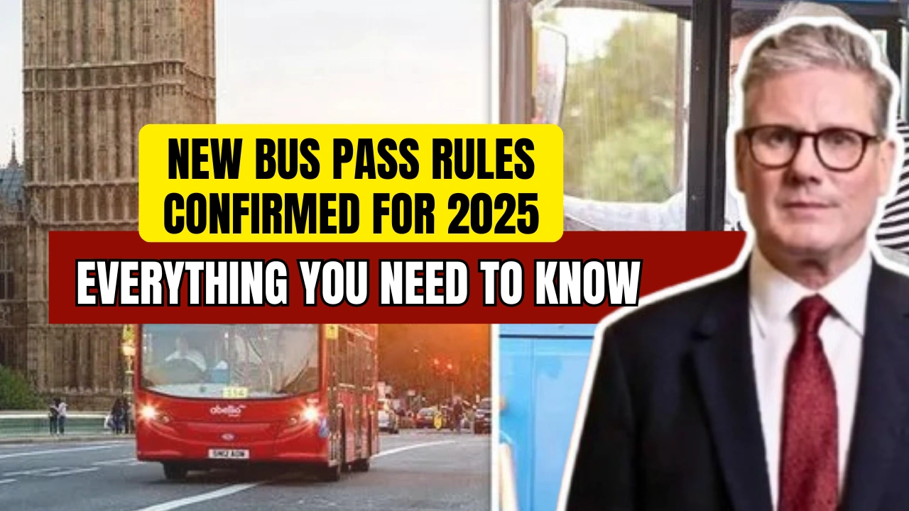New Bus Pass Rules Confirmed for 2025