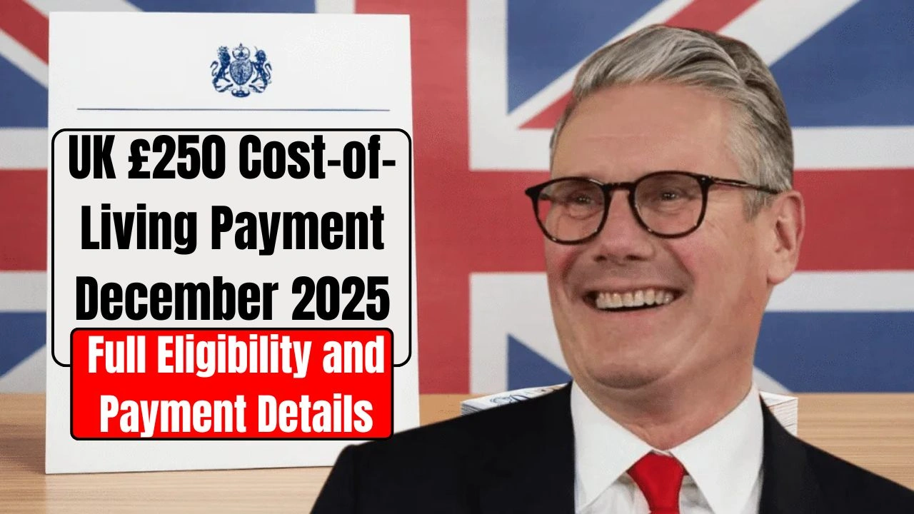 UK £250 Cost-of-Living Payment December 2025