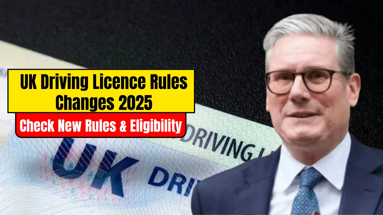 UK Driving Licence Rules Changes 2025