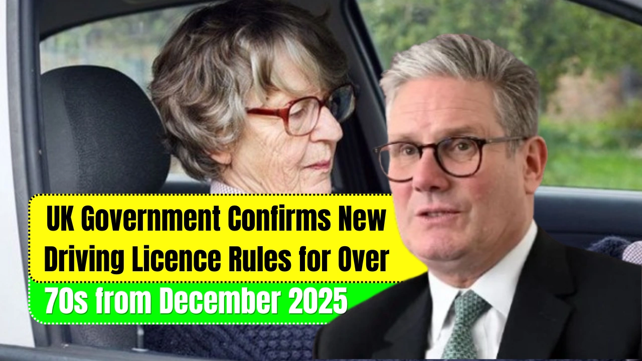UK Government Confirms New Driving Licence Rules for Over